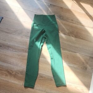 Lululemon Align High-Rise Pant 25"Everglade Green